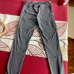 Girl Athleta Grey leggings